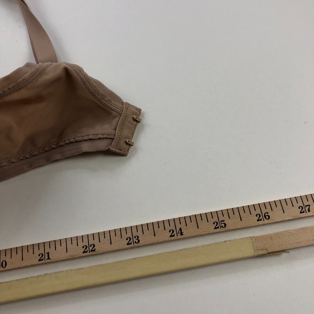Natori Bra 34D T Shirt Refined Contour Underwired Lace Strap Brown 7313219 - Picture 6 of 13